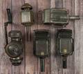 Five carriage lamps