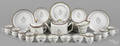 Thomas and Sarah Mifflin Chinese export porcelain tea and luncheon service late 18th c