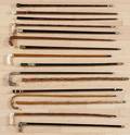 Collection of sixteen canes