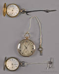 Two gold keywind pocket watches