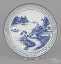 Chinese export porcelain blue and white bowl