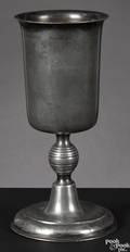 German pewter chalice 18th19th c