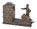 Cast iron Artillery mechanical bank
