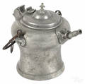 Swiss pewter sugar water jar ca 1800