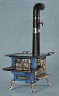 Phillips  Buttorff Mfg Co cast iron and nickel  Model Enterprise  salesman sample stove
