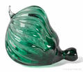 Dale Chihuly emerald glass hanging sculpture