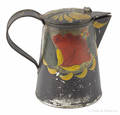 Pennsylvania toleware syrup pitcher 19th c