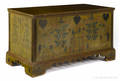 Painted poplar blanket chest earlymid 19th c