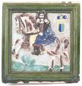 German pottery tile
