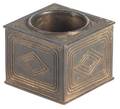 Tiffany Studios bronze inkwell