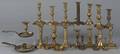 Brass candlesticks