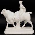 KPM Figural Sculpture EUROPA Riding a Bull