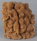 Carved religious figural group