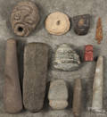 Native American and South American stone artifacts