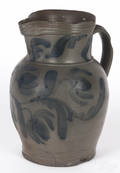 Stoneware pitcher