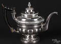 J E Caldwell sterling silver teapot