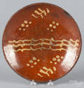 Pennsylvania redware plate