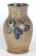 New Jersey stoneware pitcher