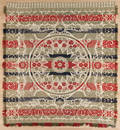 Jacquard coverlet