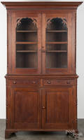 Victorian walnut Dutch cupboard