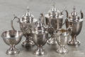 Sixpiece silver plated tea service