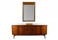 Mid Century Modern Mayan Dresser  Mirror Bassett