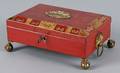 French tole sewing box