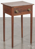 Pennsylvania Federal walnut onedrawer stand