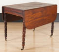 Empire mahogany Pembroke table