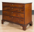 Pennsylvania Chippendale mahogany chest of drawers