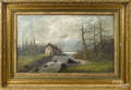 Oil on canvas landscape