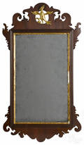 Chippendale mahogany looking glass