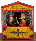 Shepard Hardware cast iron  Punch and Judy  mechanical bank
