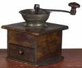 Walnut coffee mill