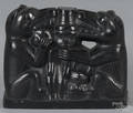 Northwest coast carved argillite group