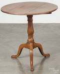 George III oak tea table
