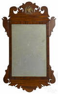 Chippendale style mahogany mirror