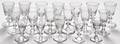 Thirtyfive blown glass cordials