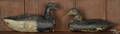 Two New Jersey carved and painted duck decoys early 20th c