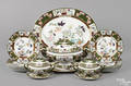 Partial Ashworth Gaudy ironstone dinner service late 19th c