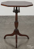 Federal mahogany candlestand
