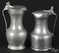 French pewter Normandy flagon