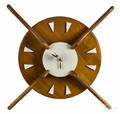 Belart midcentury modern wall clock