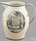 Liverpool Herculaneum earthenware pitcher early 19th c