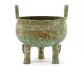 Archaic Style Large Chinese Bronze Ding