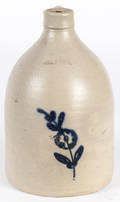 New York stoneware jug