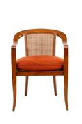 Mid Century Bentwood Armchair by Edward Wormley