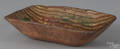 Pennsylvania or New Jersey redware loaf dish 19th c