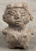 Central Mexico preColumbian Tlatilco carved stone figure