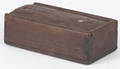 Pennsylvania walnut slide lid pencil box
